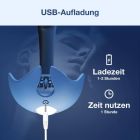 Эрекционное кольцо BeYourLover Barzillai с вибрацией и стимуляцией клитора, синее вид 8