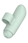Эрекционное кольцо с вибропулей и вибратор на пальчик Dream Toys GLAM мятный вид 6