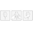 Ерекційне кільце у вигляді диявола Adrien Lastic Devol Cock Ring з вібрацією, червоне вид 4