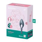Ерекційне смарт кільце з вібрацією Satisfyer Bullseye Connect App, сірий вид 7
