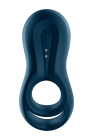 Ерекційне смарт кільце з вібрацією Satisfyer Epic Duo синє вид 6