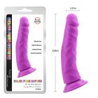 Фаллоимитатор Chisa Deluxe Pure Nature на присоске, фуксия вид 2