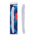 Фаллоимитатор двойной Chisa Hi-Rubber 45 см, прозрачный