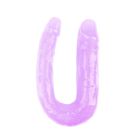 Фалоімітатор подвійний Chisa Hi-Rubber 13 Inch Dildo, фіолетовий вид 3