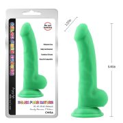 Фаллоимитатор на присоске Chisa Delux Pure Nature, зелёный