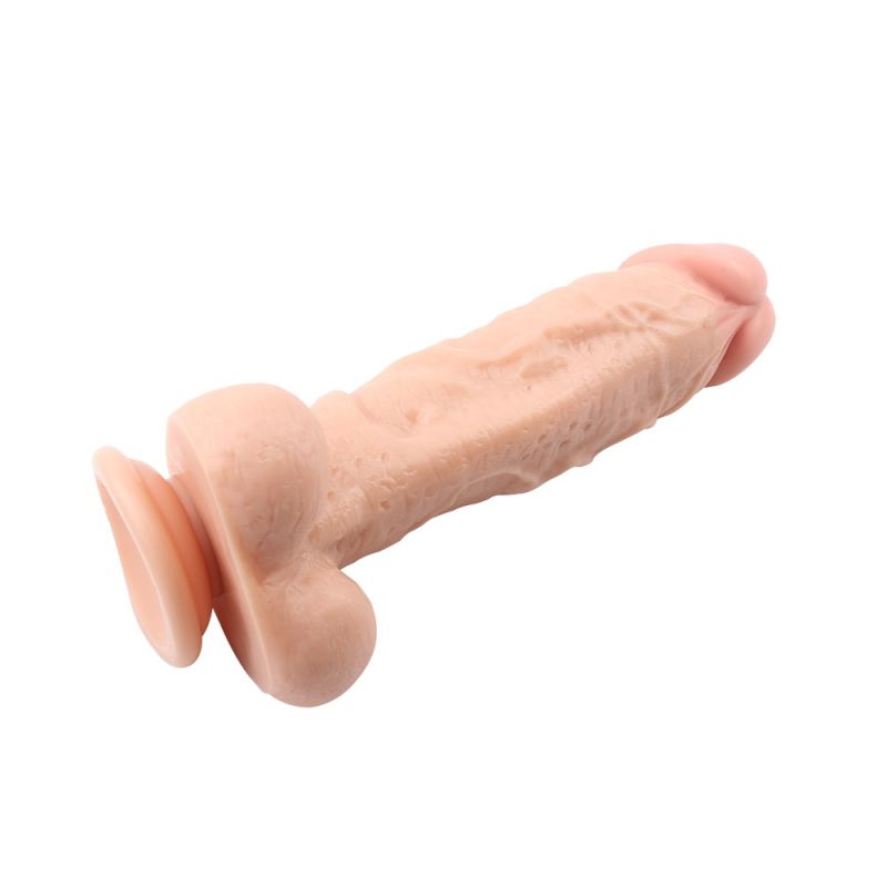Фалоімітатор з яєчками на присосці Chisa Ballsy Super Cock, тілесний вид 7