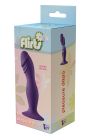 Фаллоимитатор Dream Toys Flirts Pleasure Dildo для точки G на присоске, фиолетовый вид 8