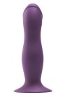 Фаллоимитатор Dream Toys Flirts Pleasure Dildo для точки G на присоске, фиолетовый вид 5