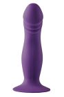 Фаллоимитатор Dream Toys Flirts Pleasure Dildo для точки G на присоске, фиолетовый вид 4