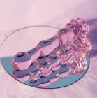 Фаллоимитатор елочка из стекла Dream Toys Glaze Glass в форме бутона розы вид 6