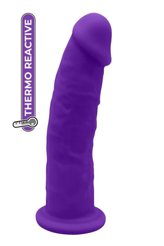 Фаллоимитатор реалистичный Dreamtoys Real Love на присоске, фиолетовый вид 2