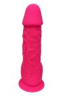 Фалоімітатор реалістичний Dreamtoys Real Love на присосці з мошонкою, рожевий вид 4
