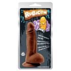 Фаллоимитатор реалистичный Chisa Rubicon Mighty Ravage Penis, коричневый 20 см * 4.3 см вид 4
