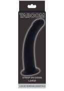 Фалоімітатор страпон Taboom Strap-On Dong Large чорного кольору, 16 см х 3.8 см