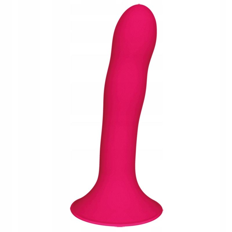 Фалоімітатор термореактивний Adrien Lastic Hitsens 4 на присосці, рожевий вид 2