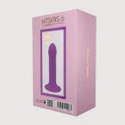 Фалоімітатор термореактивний Adrien Lastic Hitsens 6 на присосці, фіолетовий вид 6
