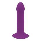 Фалоімітатор термореактивний Adrien Lastic Hitsens 6 на присосці, фіолетовий вид 2