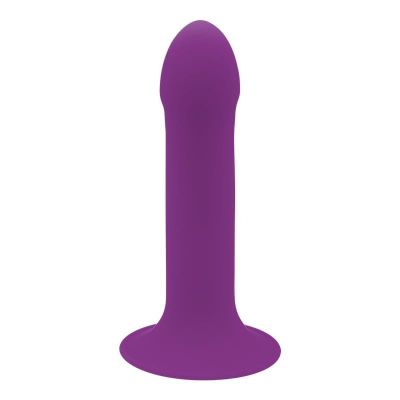 Фалоімітатор термореактивний Adrien Lastic Hitsens 6 на присосці, фіолетовий
