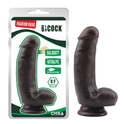 Фаллоимитатор реалистичный Chisa Fashion Dude 6.9 Cock, коричневый