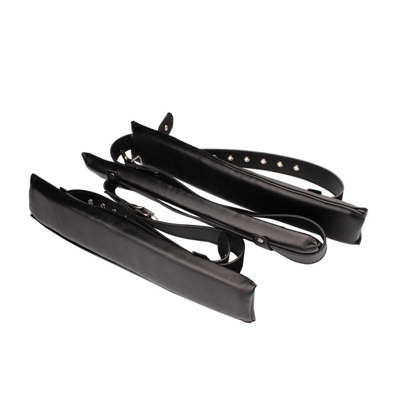 Фиксаторы широкие Chisa Behave!Open Wide Restraints, черные вид 7