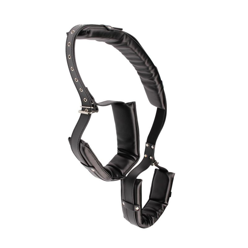 Фиксаторы широкие Chisa Behave!Open Wide Restraints, черные вид 5