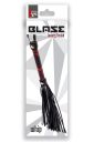 Флогер з петлею Dream toys Blaze Luxury Fetish для БДСМ практик, чорний з червоним