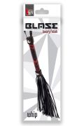 Флогер з петлею Dream toys Blaze Luxury Fetish для БДСМ практик, чорний з червоним