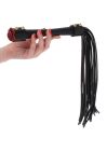 Флогер Taboom Wild Roses Whip з декоративною трояндою на рукоятці вид 5