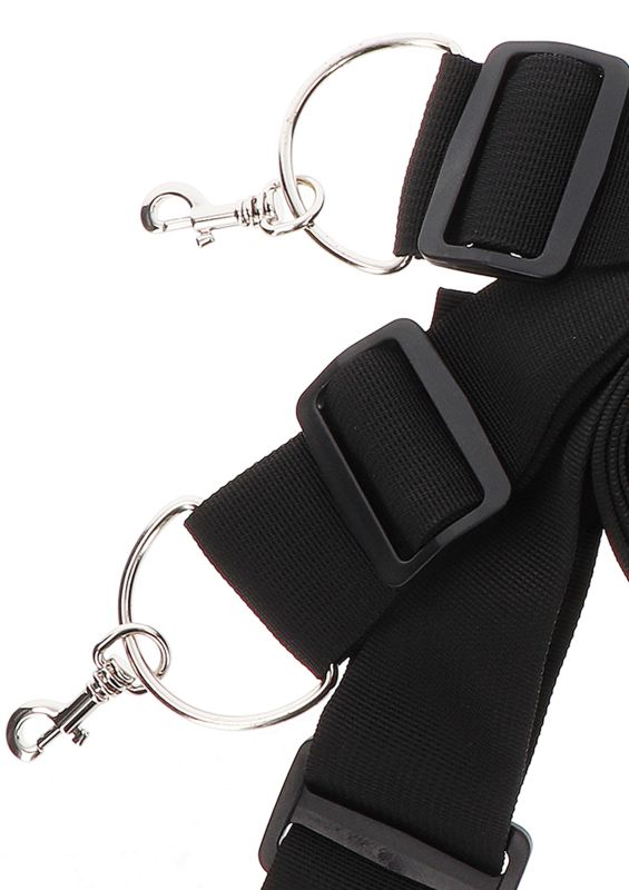 Фіксатори на ліжко з карабінами. чорні Bed Restraints Taboom вид 5