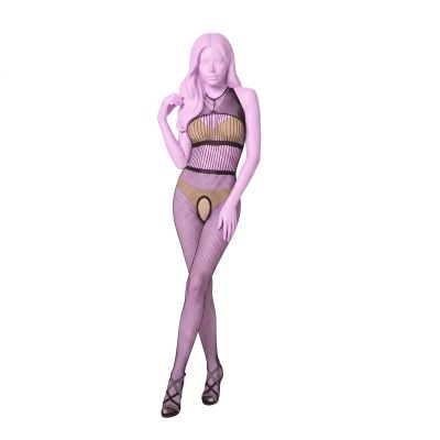 Бодістокінг Passion BS048 з відкритим доступом, чорний, XS/M