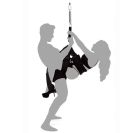 Гойдалка для сексу Whipsmart Pleasure Swing, чорний вид 3