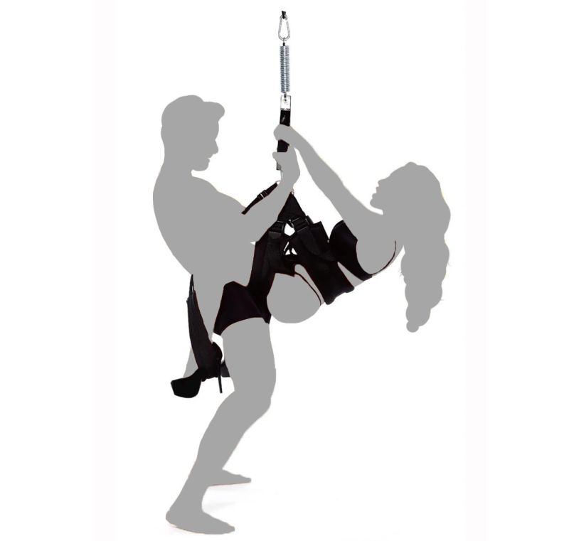 Гойдалка для сексу Whipsmart Pleasure Swing, чорний вид 3