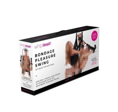 Гойдалки для сексу Whipsmart Bondage Pleasure Swing чорні