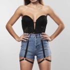 Гартеры Bijoux MAZE - Shorts Garter Black вид 4