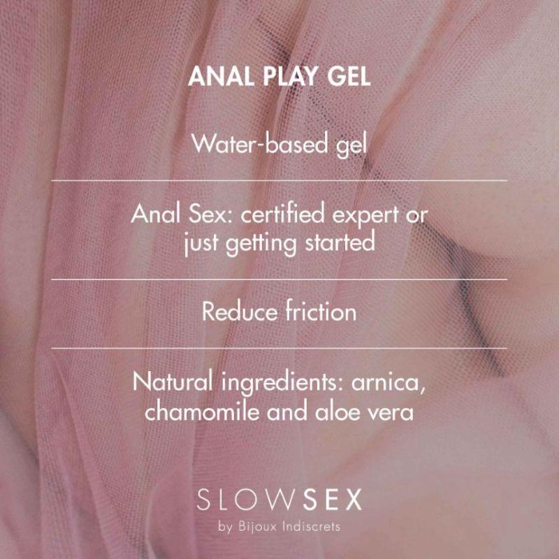 Гель для анальної стимуляції на водній основі ANAL PLAY Slow Sex by Bijoux Indiscrets, 30 мл вид 14