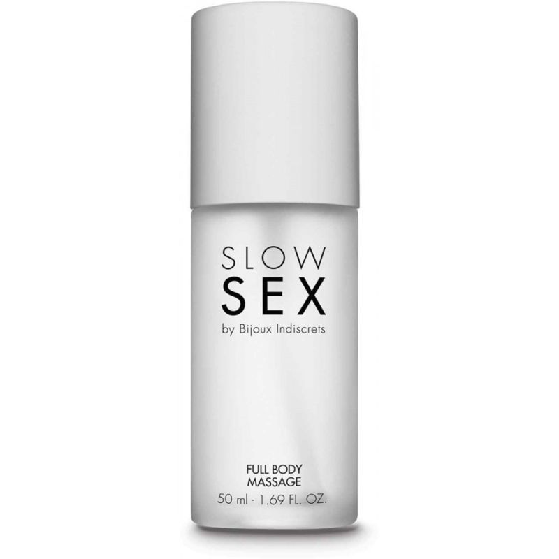 Гель для масажу всього тіла FULL BODY MASSAGE Slow Sex by Bijoux Indiscrets на силіконовій основі вид 9