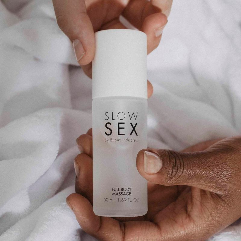 Гель для масажу всього тіла FULL BODY MASSAGE Slow Sex by Bijoux Indiscrets на силіконовій основі вид 4