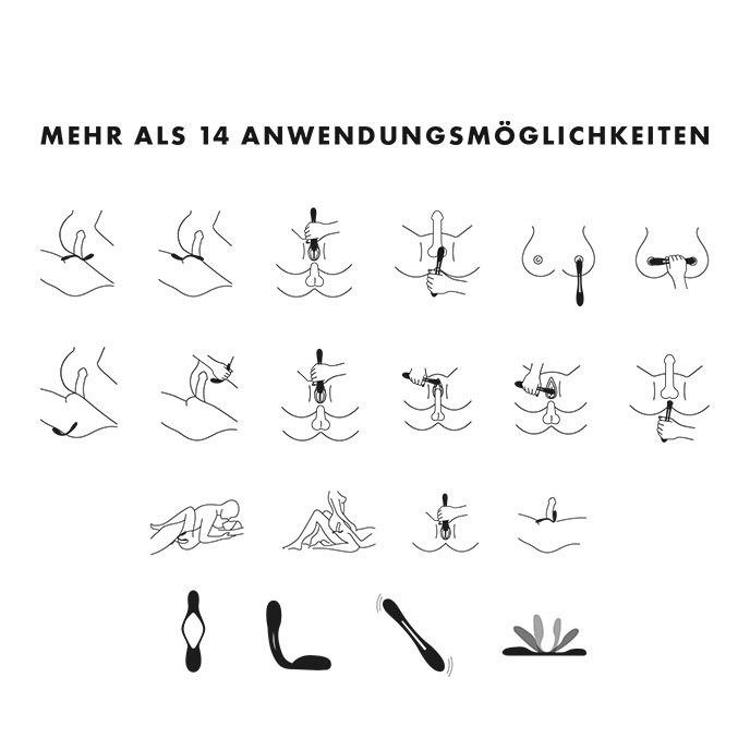 Універсальний вібратор (ерекційне кільце), що гнеться Satisfyer Elastic Joy червоний вид 8