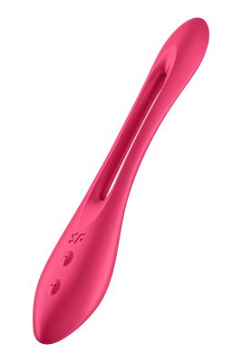 Універсальний вібратор (ерекційне кільце), що гнеться Satisfyer Elastic Joy червоний