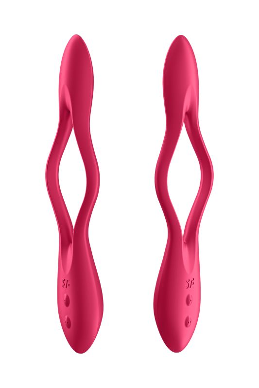 Універсальний вібратор (ерекційне кільце), що гнеться Satisfyer Elastic Joy червоний вид 7