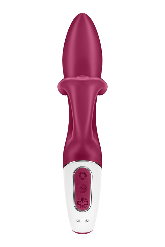 Гнучкий подвійний вібратор SATISFYER EMBRACE ME бордовий вид 6