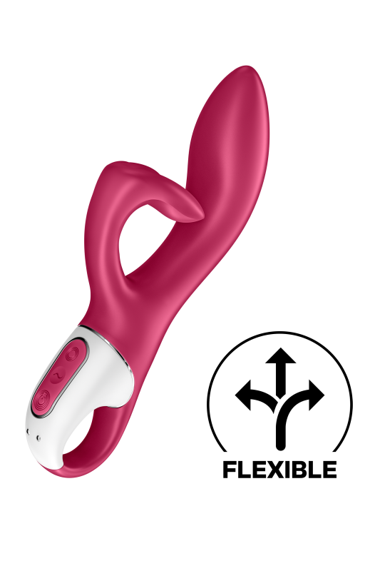 Гнучкий подвійний вібратор SATISFYER EMBRACE ME бордовий вид 8