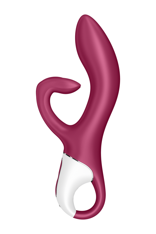 Гнучкий подвійний вібратор SATISFYER EMBRACE ME бордовий вид 4