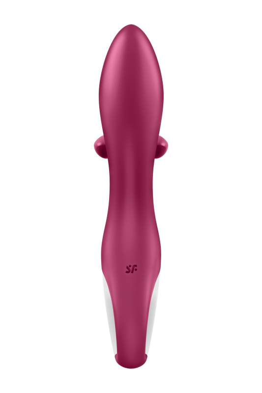 Гнучкий подвійний вібратор SATISFYER EMBRACE ME бордовий вид 7