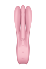 Гнучкий кліторальний вібратор із 3 моторами SATISFYER THREESOME 1 рожевий вид 2