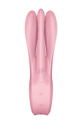 Гнучкий кліторальний вібратор із 3 моторами SATISFYER THREESOME 1 рожевий