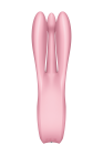 Гнучкий кліторальний вібратор із 3 моторами SATISFYER THREESOME 1 рожевий вид 3