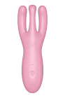 Гнучкий смарт-вібратор Satisfyer Threesome 4 Connect App рожевий вид 10