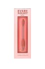 Гибкий вибратор для пар Every Night Toys Flexible с двумя моторчиками, красный вид 7