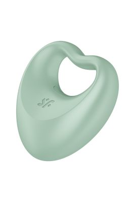 Гібридний вібратор Satisfyer Perfect Pair 3 (ерекційне кільце, вібратор на палець) у формі Серця